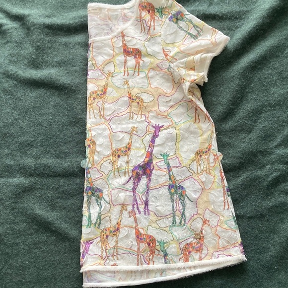 Purificacion Garcia White and Multicolor Top - Picture 4 of 5